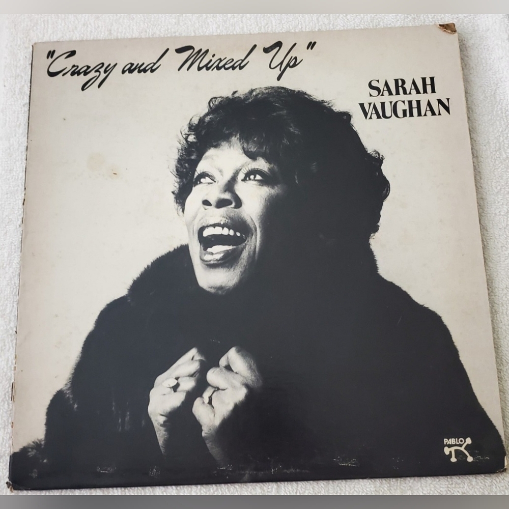 BOGO Sarah Vaughan Crazy And Mixed Up Vinyl Record LP Vintage Album